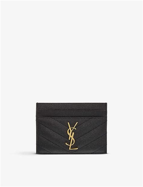 cheap ysl card holder|ysl card holder selfridges.